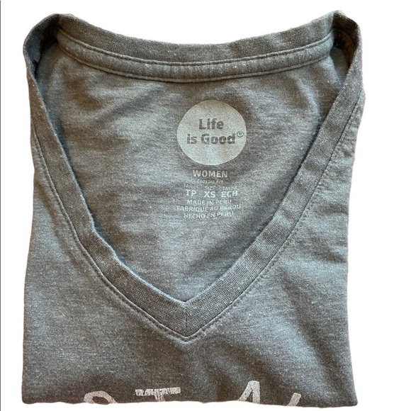 LIFE Is Good TShirt size XS - Picture 2 of 6